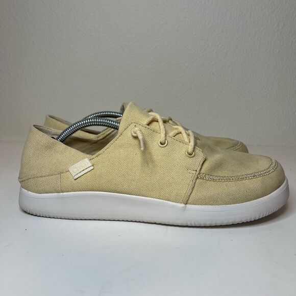 Chaco Butter Yellow Slip On Sneakers Size 9 - Picture 1 of 8